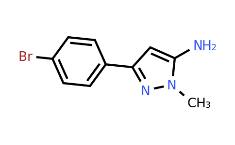 CAS 126417-84-3 | 5-(4-Bromo-phenyl)-2-methyl-2H-pyrazol-3-ylamine