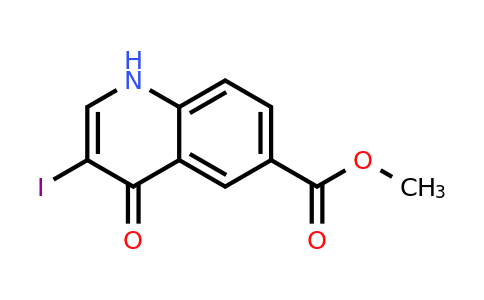 CAS 1264209-73-5 | Methyl 3-iodo-4-oxo-1,4-dihydroquinoline-6-carboxylate