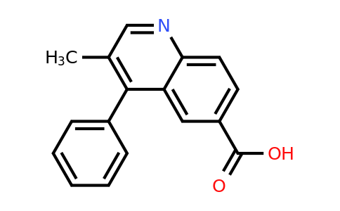 CAS 1264210-70-9 | 3-Methyl-4-phenylquinoline-6-carboxylic acid