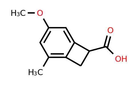 CAS 126444-56-2 | 4-methoxy-2-methyl-bicyclo[4.2.0]octa-1,3,5-triene-7-carboxylic acid