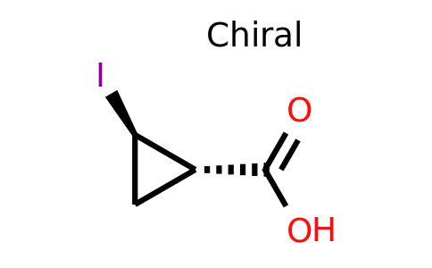 CAS 1264743-53-4 | (1S,2R)-2-iodocyclopropane-1-carboxylic acid