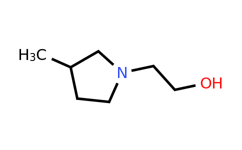 CAS 126512-75-2 | 2-(3-methylpyrrolidin-1-yl)ethan-1-ol