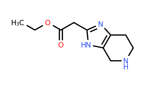 CAS 1265223-07-1 | (4,5,6,7-Tetrahydro-3H-imidazo[4,5-c]pyridin-2-yl)-acetic acid ethyl ester
