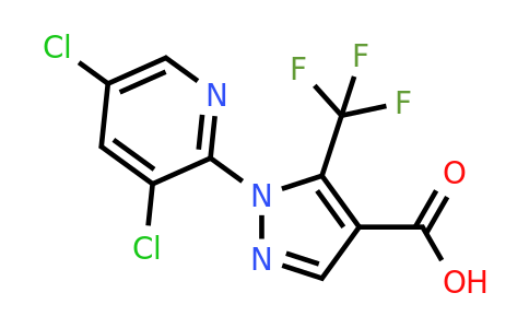 CAS 1265323-91-8 | 1-(3,5-Dichloropyridin-2-yl)-5-(trifluoromethyl)-1H-pyrazole-4-carboxylic acid