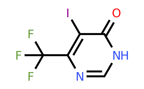 CAS 126538-82-7 | 5-Iodo-6-(trifluoromethyl)pyrimidin-4(3H)-one