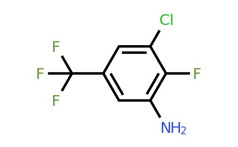 CAS 126538-85-0 | 3-Chloro-2-Fluoro-5-(trifluoromethyl)aniline
