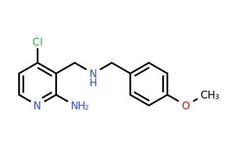 CAS 1265637-61-3 | 4-chloro-3-(((4-methoxybenzyl)amino)methyl)pyridin-2-amine