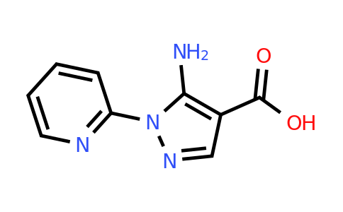 CAS 126583-37-7 | 5-amino-1-(pyridin-2-yl)-1H-pyrazole-4-carboxylic acid