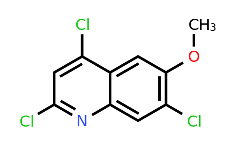 CAS 1265883-06-4 | 2,4,7-Trichloro-6-methoxyquinoline