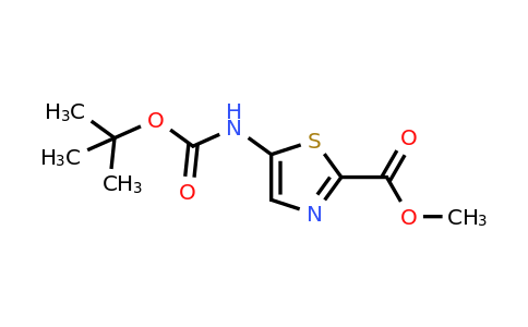 CAS 1265909-10-1 | methyl 5-(tert-butoxycarbonylamino)thiazole-2-carboxylate
