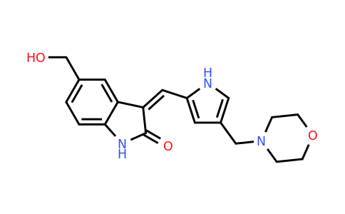 CAS 1265965-20-5 | (Z)-5-(Hydroxymethyl)-3-((4-(morpholinomethyl)-1H-pyrrol-2-yl)methylene)indolin-2-one
