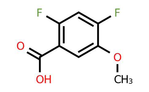 CAS 1266114-05-9 | 2,4-Difluoro-5-methoxybenzoic acid