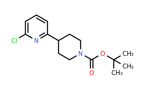 CAS 1266118-78-8 | tert-butyl 4-(6-chloro-2-pyridyl)piperidine-1-carboxylate