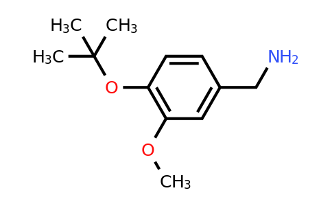 CAS 1266149-50-1 | [4-(tert-butoxy)-3-methoxyphenyl]methanamine
