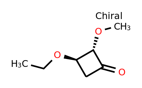 CAS 126615-85-8 | (2S,3R)-3-ethoxy-2-methoxycyclobutan-1-one