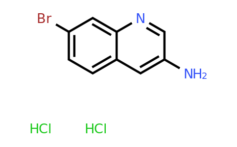 CAS 1266226-05-4 | 7-Bromoquinolin-3-amine dihydrochloride