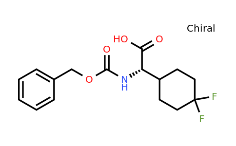 CAS 1266228-88-9 | (2S)-2-(benzyloxycarbonylamino)-2-(4,4-difluorocyclohexyl)acetic acid
