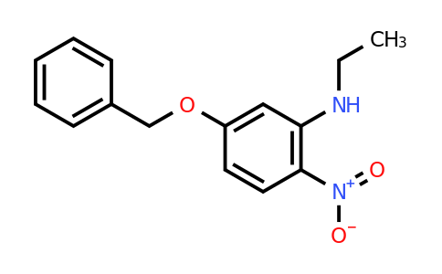 CAS 1266247-03-3 | 5-(Benzyloxy)-N-ethyl-2-nitroaniline