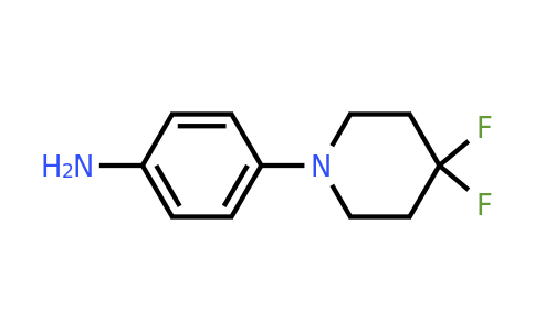 CAS 1266330-18-0 | 4-(4,4-Difluoro-1-piperidyl)aniline