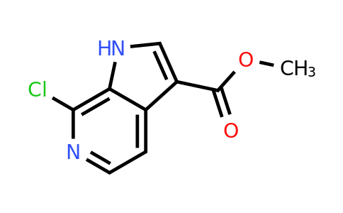 CAS 1266557-63-4 | methyl 7-chloro-1H-pyrrolo[2,3-c]pyridine-3-carboxylate
