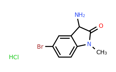 CAS 1266685-37-3 | 3-Amino-5-bromo-1-methyl-2,3-dihydro-1H-indol-2-one hydrochloride