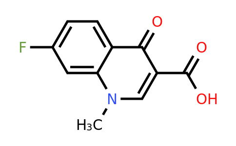 CAS 1266727-21-2 | 7-Fluoro-1-methyl-4-oxo-1,4-dihydroquinoline-3-carboxylic acid