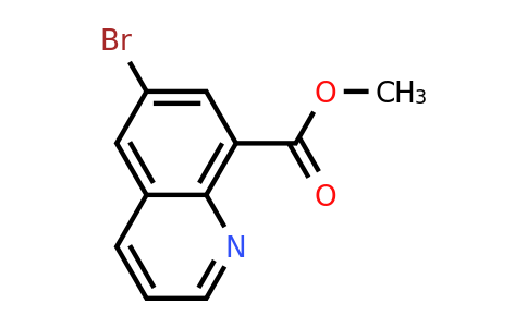 CAS 1266728-34-0 | Methyl 6-bromoquinoline-8-carboxylate