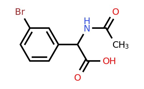CAS 1266732-06-2 | 2-(3-Bromophenyl)-2-acetamidoacetic acid