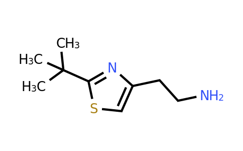 CAS 1266776-78-6 | 2-(2-tert-butyl-1,3-thiazol-4-yl)ethan-1-amine