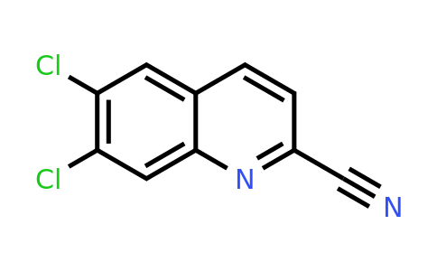 CAS 1266845-77-5 | 6,7-Dichloroquinoline-2-carbonitrile