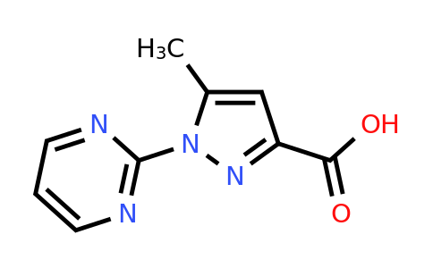 CAS 1266997-21-0 | 5-Methyl-1-pyrimidin-2-yl-1H-pyrazole-3-carboxylic acid