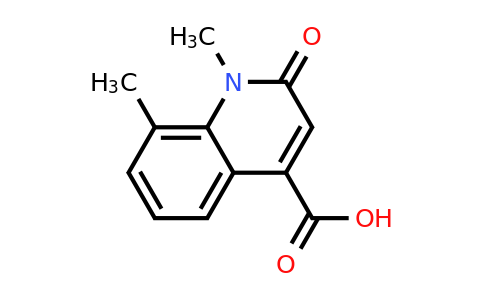 CAS 1267002-24-3 | 1,8-Dimethyl-2-oxo-1,2-dihydroquinoline-4-carboxylic acid