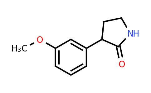CAS 1267032-91-6 | 3-(3-methoxyphenyl)pyrrolidin-2-one
