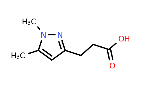 CAS 1267133-90-3 | 3-(1,5-dimethyl-1H-pyrazol-3-yl)propanoic acid