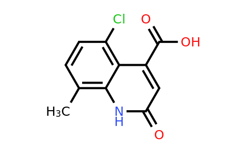 CAS 1267145-97-0 | 5-Chloro-8-methyl-2-oxo-1,2-dihydroquinoline-4-carboxylic acid