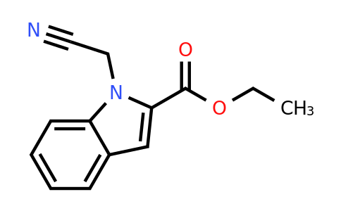 CAS 126718-04-5 | Ethyl 1-(cyanomethyl)-1H-indole-2-carboxylate