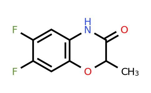 CAS 1267214-31-2 | 6,7-Difluoro-2-methyl-3,4-dihydro-2H-1,4-benzoxazin-3-one