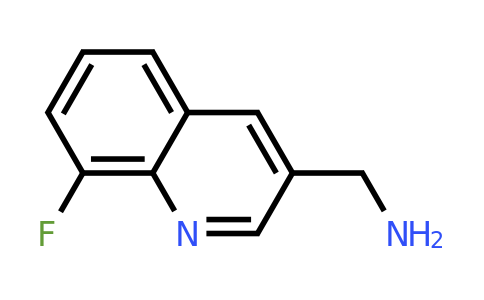 CAS 1267242-11-4 | (8-Fluoroquinolin-3-yl)methanamine