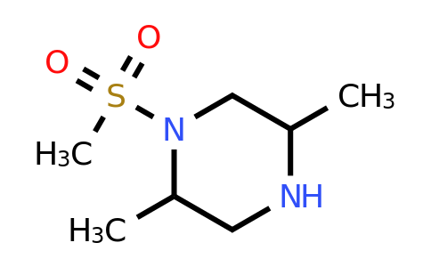 CAS 1267242-54-5 | 1-methanesulfonyl-2,5-dimethylpiperazine