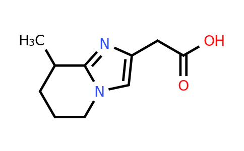 CAS 1267316-63-1 | 2-(8-methyl-5,6,7,8-tetrahydroimidazo[1,2-a]pyridin-2-yl)acetic acid