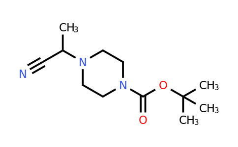 CAS 1267321-28-7 | tert-butyl 4-(1-cyanoethyl)piperazine-1-carboxylate