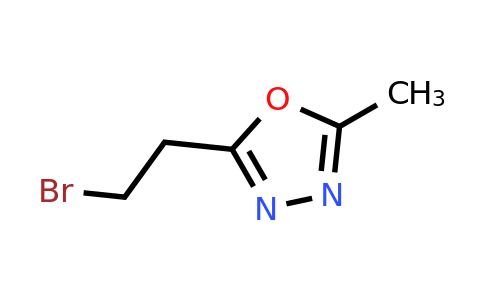CAS 1267334-20-2 | 2-(2-Bromoethyl)-5-methyl-1,3,4-oxadiazole