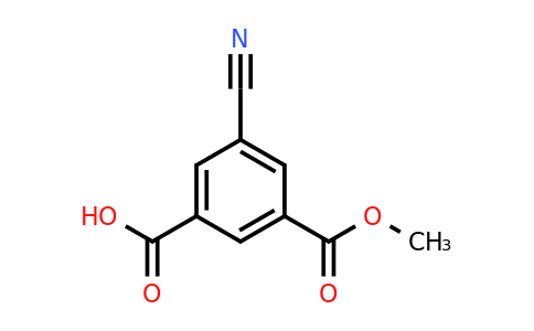 CAS 126739-90-0 | 3-Cyano-5-(methoxycarbonyl)benzoic acid
