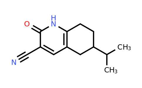 CAS 1267469-16-8 | 2-Oxo-6-(propan-2-yl)-1,2,5,6,7,8-hexahydroquinoline-3-carbonitrile