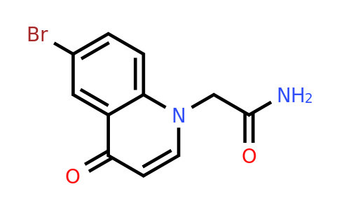 CAS 1267498-97-4 | 2-(6-Bromo-4-oxoquinolin-1(4H)-yl)acetamide