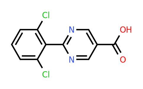 CAS 1267587-09-6 | 2-(2,6-Dichlorophenyl)pyrimidine-5-carboxylic acid