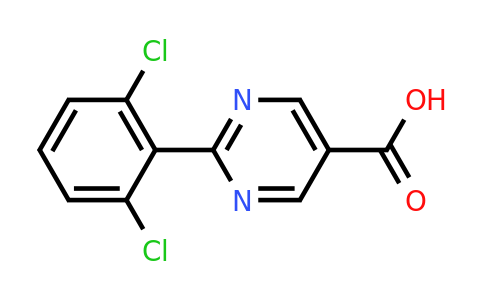 2-(2,6-Dichlorophenyl)pyrimidine-5-carboxylic acid