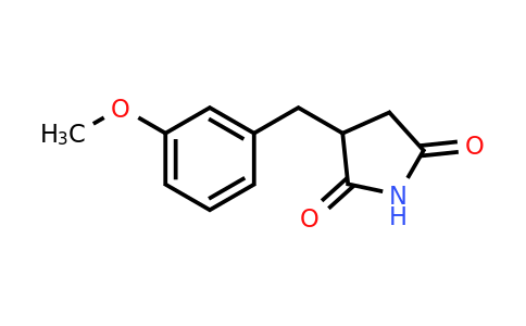 CAS 1267618-58-5 | 3-(3-methoxybenzyl)pyrrolidine-2,5-dione