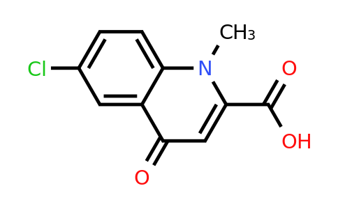 CAS 1267633-49-7 | 6-Chloro-1-methyl-4-oxo-1,4-dihydroquinoline-2-carboxylic acid
