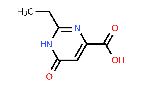 CAS 1267654-20-5 | 2-Ethyl-6-oxo-1,6-dihydropyrimidine-4-carboxylic acid